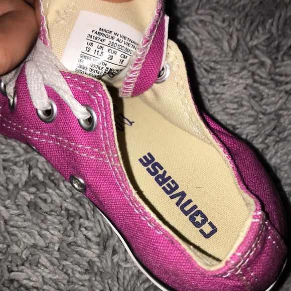Little girls pink converse - Picture 4 of 4